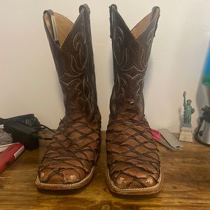 Cody James pirarucu cowboys boots